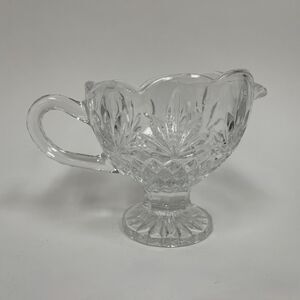 Shannon Godinger Creamer Crystal Clear Pineapple Collection Serving